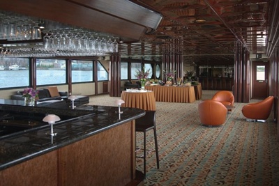 New York yacht Atlantica decond deck